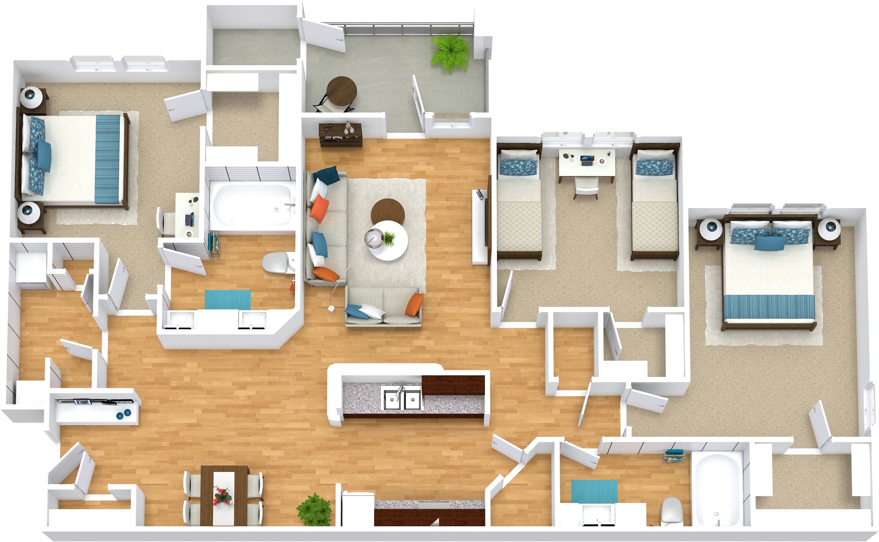 Keystone at Castle Hills Apartments, Carrollton, Texas C1